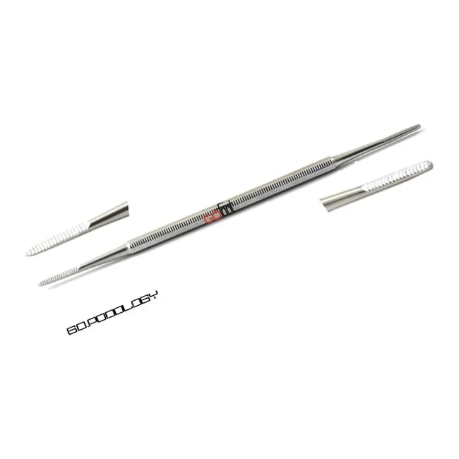 Törpü Tırnak Köşesi Yuvarlama için Düz Uçlu Kalın L: 14 cm