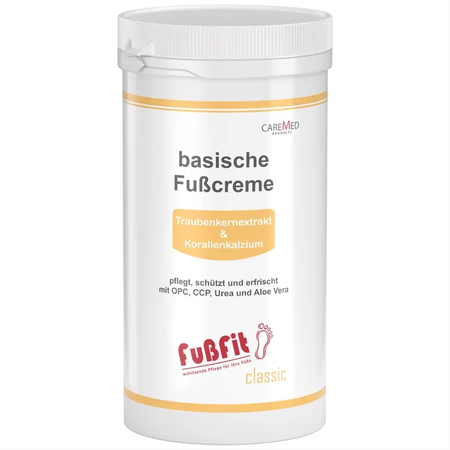 FußFit - basische Fußcreme pH-Wert 8,0 / Kabin Boy Ayak Kremi (450 ml)