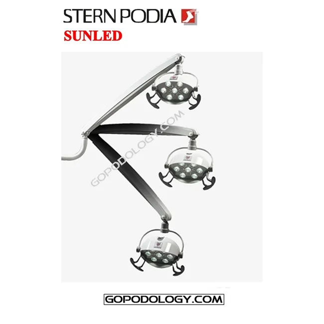SUNLED led lamp (Support for suction arm on post for lamp+Post for lamp suction arm)