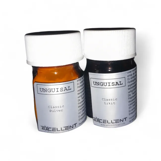 Ungusial Set (Pulver Şeffaf 30 cc + Likit 30 cc)