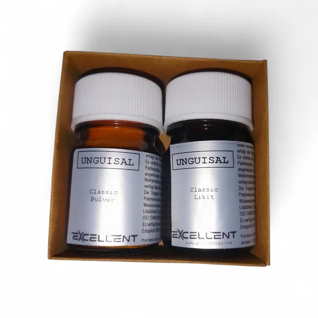 Ungusial Set (Pulver Şeffaf 30 cc + Likit 30 cc)
