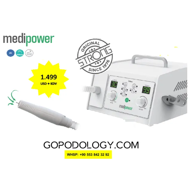 MEDIPOWER 30.000 DEVİR VAKUM SİSTEMLİ MİKROMOTOR