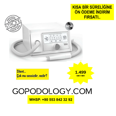 MEDIPRO TOUCH LED SLIENT 40.000 DEVİR VAKUM SİSTEMLİ MİKROMOTOR