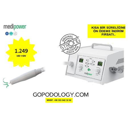 MEDIPOWER 30.000 DEVİR VAKUM SİSTEMLİ MİKROMOTOR