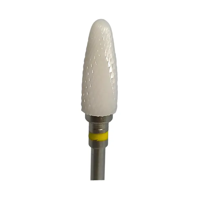 Porselen Koçan Sarı h:15 mm Ø:6.0 mm